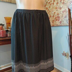 Christopher and Banks 3x Polka Dot Skirt